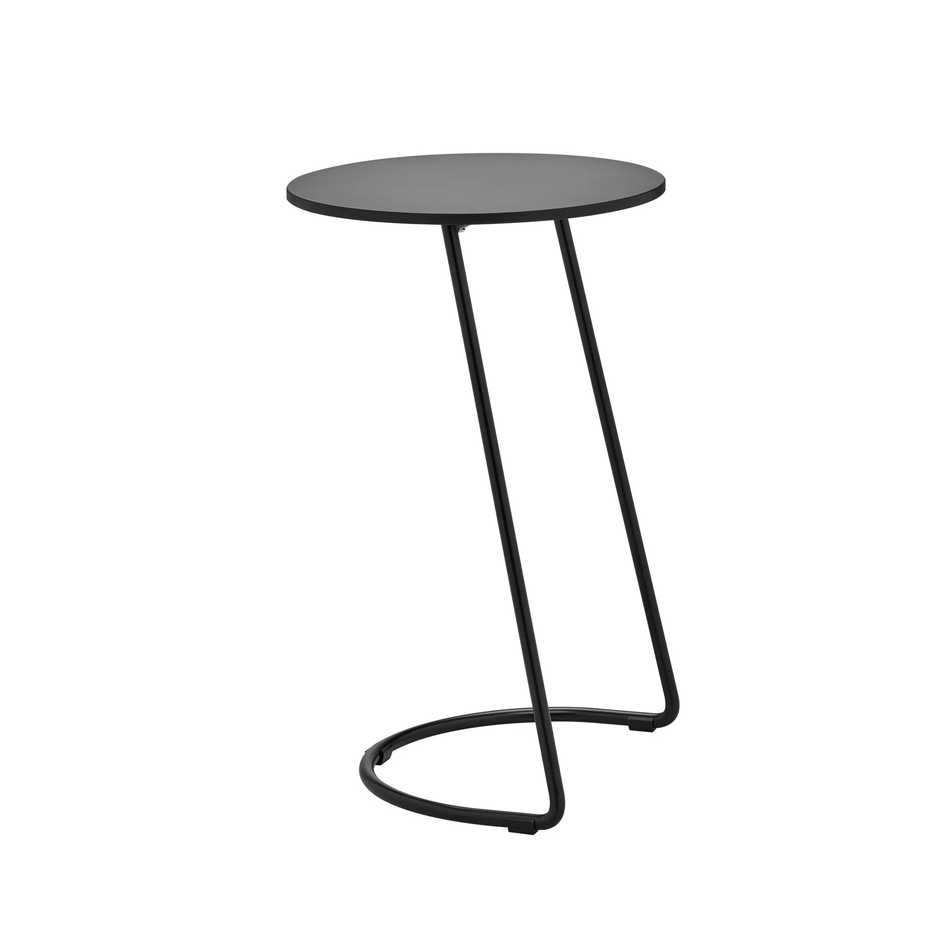 Rim sohvapöytä halk. 40 cm, musta